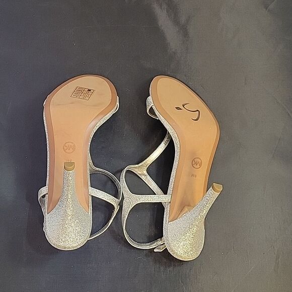 BRAND NEW MICHEAL KORS ARDEN T-STRAP OPEN TOE HEEL SANDAL - Picture 12 of 14